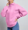 ASKSA Femme Sweatshirt col haut manches longues Pulls Voir les images du produit 5