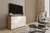 MINIO, dressoir PARMA, wit/wotan eikenhout Productafbeelding-voorbeeld 4