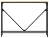 vidaXL Konzolový stolík Sonoma dub 102x22,5x75 cm odvodený Náhľad obrázku produktu 4