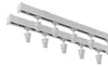 Deckenvorhangschiene 180 cm - weiß - aus Aluminium - mit Produktbild-Vorschau 3