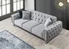 Sofa Set Nova Hellgrau Stellvariante 3+3 Relax- und Produktbild-Vorschau 5