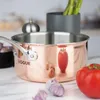 Indukčný riad Vogue s tromi stenami z medi 200 x 100 mm Náhľad obrázku produktu 6