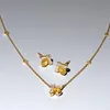 Timeless Ohrstecker Damen Honigbiene, IP Gold von PANDORA Produktbild-Vorschau 4
