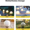 Wiltec Kugelleuchte Ø 30 cm mit Erdspieß, Gartenleuchte 40 Produktbild-Vorschau 5