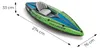 Intex- Boot Kajak Schlauchboot Challenger K1 Set, bis 100kg Produktbild-Vorschau 41