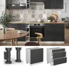 Küchenunterschrank Vicco Fame-Line Anthrazit-Gold 80 cm mit Produktbild-Vorschau 4