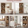 WOLTU Bücherregal, Standregal mit Schubladen, Regal mit Produktbild-Vorschau 9