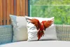 MuchoWow® Outdoor Kissen - Ara - Vogel - Federn - Weiß - Produktbild-Vorschau 3