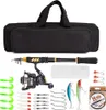 1.5m Teleskop-Angelrute und Rolle Combo Full Kit Spinning Produktbild-Vorschau 1