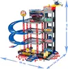 MalPlay Parkplatz Parkhaus mit 4 Spielzeugautos und Produktbild-Vorschau 3