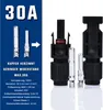 2PACK Rot+Schwarz 10+10m | 4mm² 12AWG max1800V Produktbild-Vorschau 5