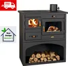 Küchenofen Prity mit Backofen und Kochplatte, Modell 1P34, Produktbild-Vorschau 1