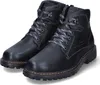 A pair of black leather boots on a white background. Produktbild-Vorschau