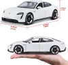 BBURAGO Porsche Taycan Turbo S 1:24 Modello di auto da Anteprima dell’immagine prodotto 20