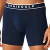 Schiesser Herren 3PACK Long-Shorts nachtblau Produktbild-Vorschau 2