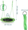 Relaxdays Nestschaukel, Outdoor Schaukel für Kinder & Produktbild-Vorschau 4