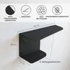 Nachttafel Set van 2 - Zwart - 40 x 20 cm - Metaal - 2 Productafbeelding-voorbeeld 2