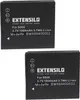 EXTENSILO 2x Akku Ersatz für Panasonic VW-VBJ10E, VW-VBJ10, Produktbild-Vorschau 4
