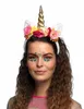 diadema Rosy unicorno donna bianco/oro Anteprima dell’immagine prodotto 3