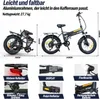 HITWAY BK10 E-Bike 20"x4,0 Fat Tire, faltbares Produktbild-Vorschau 3