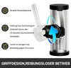 AICA Hochdruck Edelstahl Wasserhahn Küche Ausziehbar Produktbild-Vorschau 5