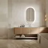HOKO specchio da bagno LED antiappannamento da parete ovale Anteprima dell’immagine prodotto 18