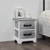 Nachttisch SALERNO Nachtschrank Nachtkommode, mit 2 Produktbild-Vorschau 6