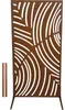 Sichtschutzwand floraworld Wellen 2 Corten 90 x 180 cm rost Produktbild-Vorschau 2