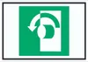 Öffnung durch Linksdrehung Symbol Schild A3 Rückseite Produktbild-Vorschau 1