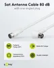 Goobay 67349 Cavo antenna SAT angolato (80 dB), 2x Anteprima dell’immagine prodotto 2