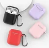 Etui für Airpods 2 / 1 + Schlüsselanhänger Blau Produktbild-Vorschau 4