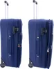 Two blue suitcases are shown side-by-side against a white background. Anteprima dell’immagine prodotto