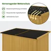 M MCombo Gartenschrank Holz, Gartenhaus Klein Wetterfest, Produktbild-Vorschau 6