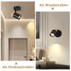 ZMH Deckenleuchte Holz Deckenstrahler 1 Flammig GU10 Produktbild-Vorschau 7