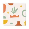 MuchoWow® Mauspad Mousepad Pflanze - Design - Grün 30x30 cm Produktbild-Vorschau 1
