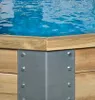 Aufstellpool Holzpool-Set Weka 593 achteckig 310x310x116 cm Produktbild-Vorschau 10