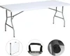 Klapptisch 180x75x74 cm Kunststoff / Stahl Gartentisch Produktbild-Vorschau 1