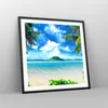 Gerahmtes Poster - Schwarzer Rahmen - Strand Urlaub Insel Produktbild-Vorschau 8