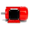 A red electric motor is shown against a white background. Produktbild-Vorschau