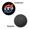 Fußball Niederlande Flagge Magnet rund Produktbild-Vorschau 2