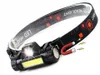COB + LED Stirnlampe 4-in-1 Wiederaufladbar USB Kopflampe Produktbild-Vorschau 8