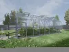 Gewächshaus KLASIKA STANDART 15 (2,5 x 6 m) mit fundament, Produktbild-Vorschau 8
