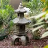 Outdoor deko pagode uchi h.66,5cm magnesia grau  - Produktbild-Vorschau 2