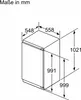 Bosch KIR31ADD1 Einbau-Kühlschrank Einbau-Kühlschrank ohne Produktbild-Vorschau 9