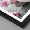 Gerahmtes Poster - Schwarzer Rahmen - Yoga weiblich Blume Produktbild-Vorschau 2