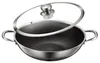 Wok en acier inoxydable Ø36cm induction anti-adhérent Voir les images du produit 4