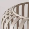 Boltze Windlicht Viki Leuchter aus Eisen Beige Rund Voir les images du produit 7