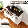 OYAJIA Badkommode Badezimmerschrank mit Schublade & Produktbild-Vorschau 4