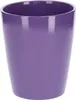 A plain, studio shot of a purple ceramic pot. Produktbild-Vorschau