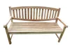 Teak Sitzbank Gartenbank Holzbank Teakbank Parkbank Gutshof Produktbild-Vorschau 1
